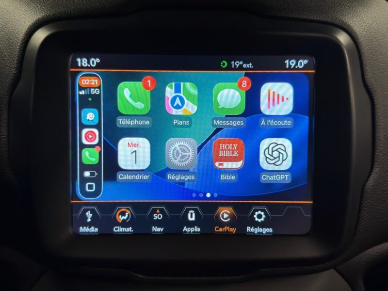 JEEP RENEGADE 2.0 140 Cv LIMITED 4X4 - CUIR / TOIT PANORAMIQUE / CAMERA - GARANTIE 1 AN