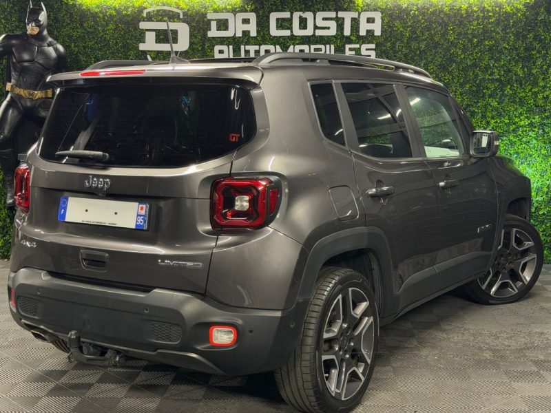 JEEP RENEGADE 2.0 140 Cv LIMITED 4X4 - CUIR / TOIT PANORAMIQUE / CAMERA - GARANTIE 1 AN