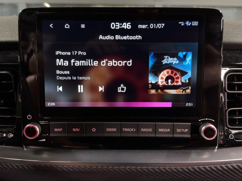 KIA STONIC 1.0 T-GDI 100 Cv GT-LINE - CARPLAY & ANDROID  / CAMERA / KEYLESS / GARANTIE CONSTRUCTEUR