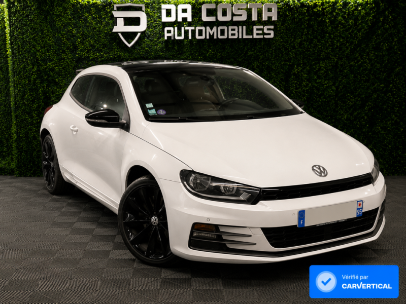 VOLKSWAGEN SCIROCCO II PHASE 2 BLACK SESSION 2.0 TFSI 180 Cv 1ERE MAIN / DSG6 - GARANTIE 1 AN