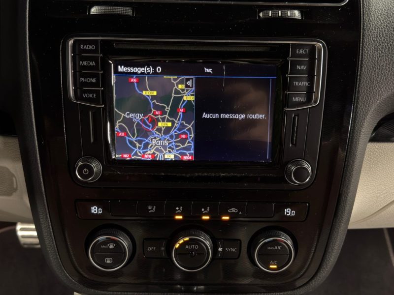 VOLKSWAGEN SCIROCCO II PHASE 2 BLACK SESSION 2.0 TFSI 180 Cv 1ERE MAIN / DSG6 - GARANTIE 1 AN