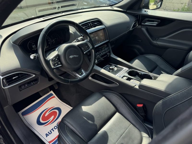JAGUAR F-PACE 3.0 D PACK R SPORT FULL OPTIONS GPS/CLIM/CUIR/XENON/TOIT 1er MAIN