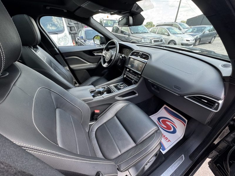 JAGUAR F-PACE 3.0 D PACK R SPORT FULL OPTIONS GPS/CLIM/CUIR/XENON/TOIT 1er MAIN