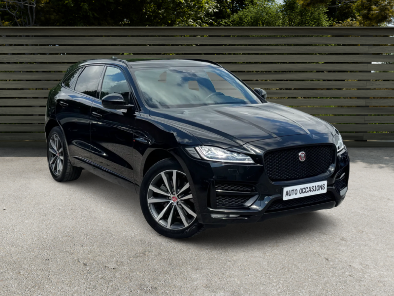 JAGUAR F-PACE 3.0 D PACK R SPORT FULL OPTIONS GPS/CLIM/CUIR/XENON/TOIT 1er MAIN