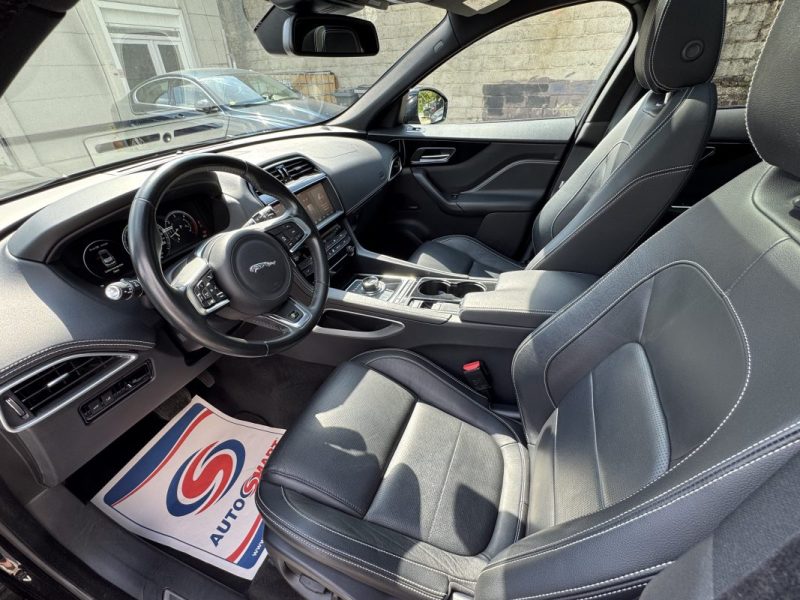 JAGUAR F-PACE 3.0 D PACK R SPORT FULL OPTIONS GPS/CLIM/CUIR/XENON/TOIT 1er MAIN