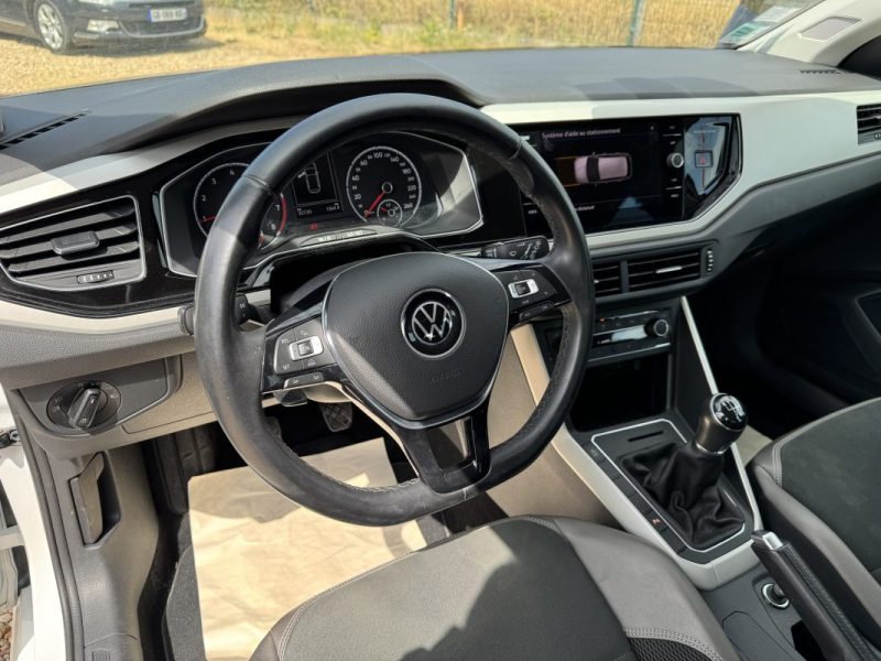 VOLKSWAGEN POLO 1.0 TSI 110 CH CARAT CARPLAY / SIEGES AV CHAUFFANTS