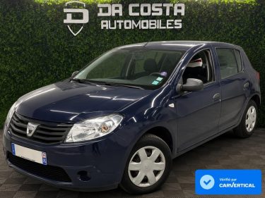 DACIA SANDERO 1.4 MPI 75 Cv GPL / ESSENCE 5 PORTES CLIMATISATION 78 100 Kms - GARANTIE 1 AN