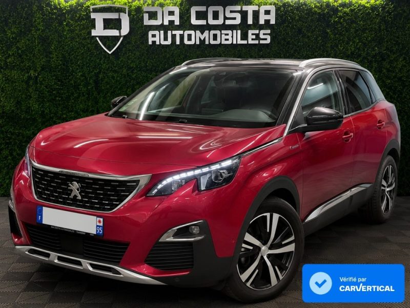 PEUGEOT 3008 II GT LINE 1.6 THP 165 Cv 1ERE MAIN INTERIEUR CUIR TOIT OUVRANT VIRTUAL - GARANTIE 1 AN