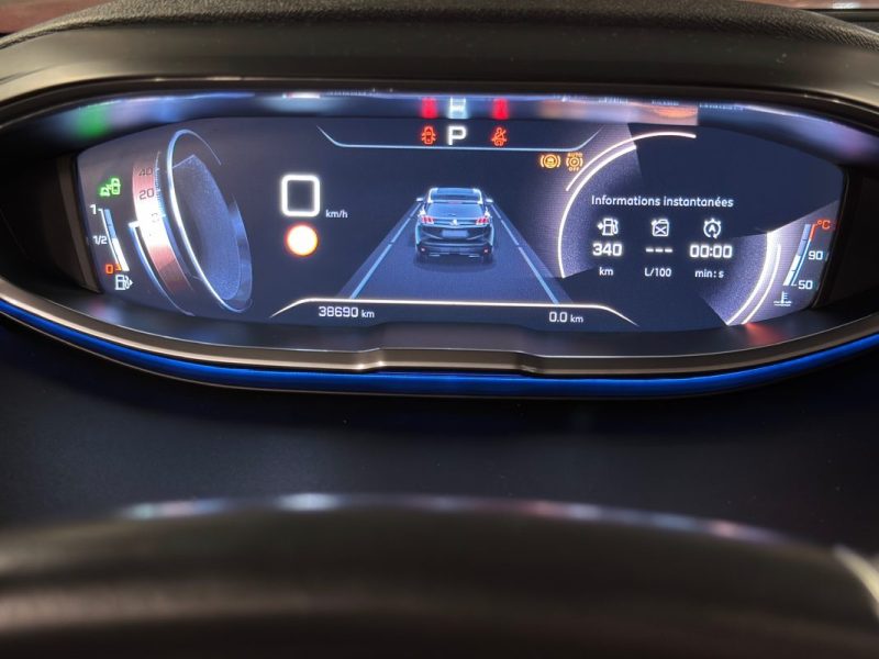 PEUGEOT 3008 II GT LINE 1.6 THP 165 Cv 1ERE MAIN INTERIEUR CUIR TOIT OUVRANT VIRTUAL - GARANTIE 1 AN