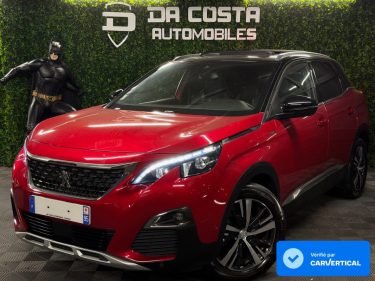 PEUGEOT 3008 II GT LINE 1.6 THP 165 Cv 1ERE MAIN INTERIEUR CUIR TOIT OUVRANT VIRTUAL - GARANTIE 1 AN