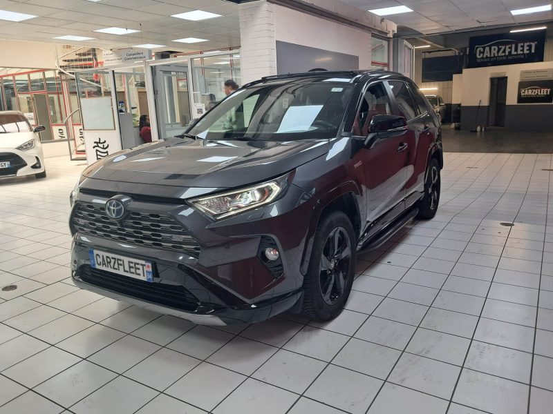 TOYOTA RAV4 SUV HYBRIDE 218cv COLLECTION + TOIT PANORAMIQUE OUVRANT/1 ERE MAIN/TVA RECUPERABLE