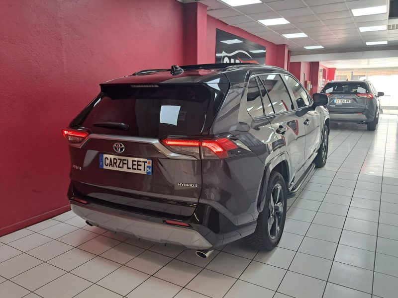 TOYOTA RAV4 SUV HYBRIDE 218cv COLLECTION + TOIT PANORAMIQUE OUVRANT/1 ERE MAIN/TVA RECUPERABLE