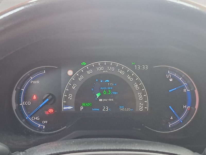 TOYOTA RAV4 SUV HYBRIDE 222cv DYNAMIC AWD/1 ERE MAIN/TVA RECUPERABLE