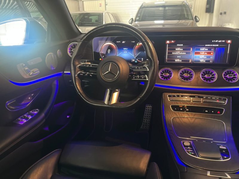 MERCEDES CLASSE E COUPE 220 D AMG LINE 9G-TRONIC - Full Option - Toit Ouvrant - Éclairage Ambiance