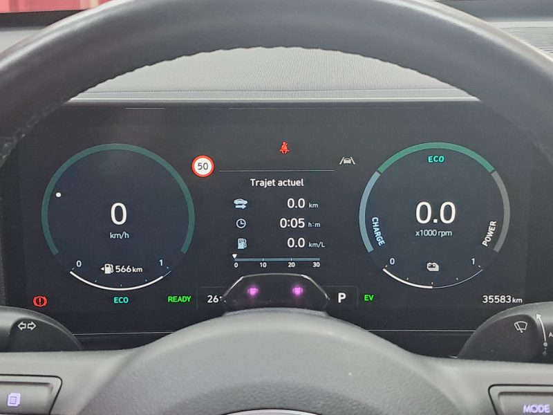 HYUNDAI KONA SUV PHASE 3 HYBRIDE 141cv CREATIVE/1 ERE MAIN/TVA RECUPERABLE