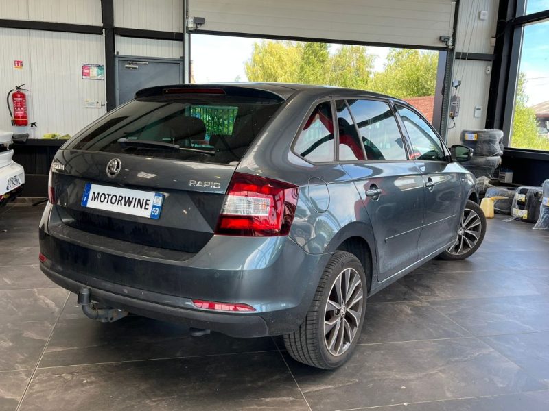 🚗 SKODA RAPID SPACEBACK 1.0 TSI 110ch ⚙️ DRIVE ☀️ Toit panoramique 📷 Caméra de recul 📱 Bluetooth