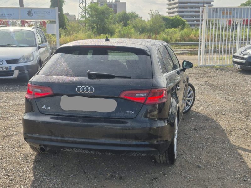 AUDI A3 Série 3 Sportback (8VA) 1.6 TDi 16V FAP S-Tronic7 S&S 110 cv Boîte auto
