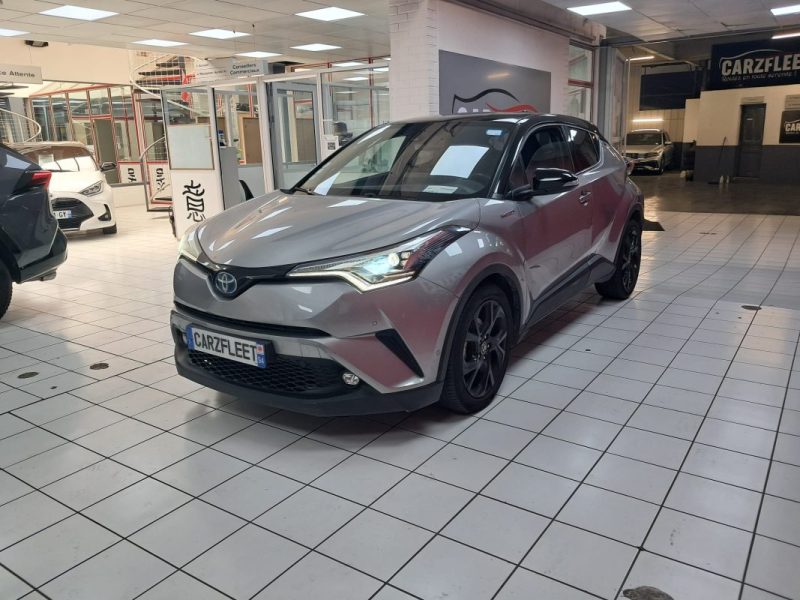TOYOTA C-HR SUV HYBRIDE 1.8 GRAPHIC PREMIUM + CUIR 122cv/1 ERE MAIN/TVA RECUPERABLE