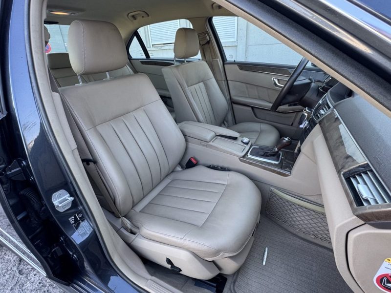 MERCEDES BENZ E220 CDI 163Ch PACK ELEGANCE FULL OPTIONS GPS/CLIM/CUIR/REGULATEUR DE VITESSE