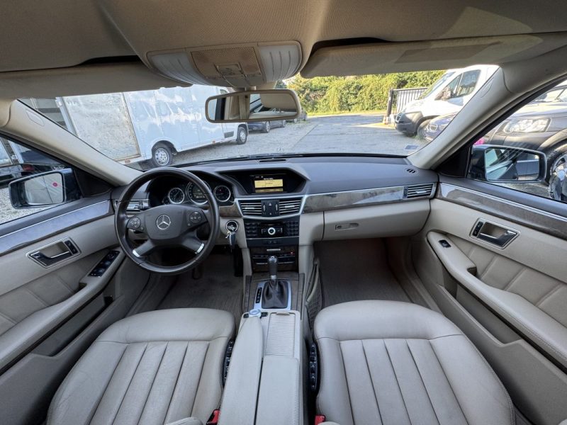 MERCEDES BENZ E220 CDI 163Ch PACK ELEGANCE FULL OPTIONS GPS/CLIM/CUIR/REGULATEUR DE VITESSE