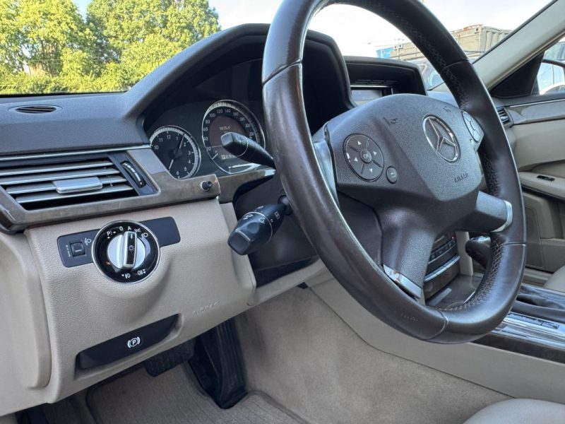 MERCEDES BENZ E220 CDI 163Ch PACK ELEGANCE FULL OPTIONS GPS/CLIM/CUIR/REGULATEUR DE VITESSE