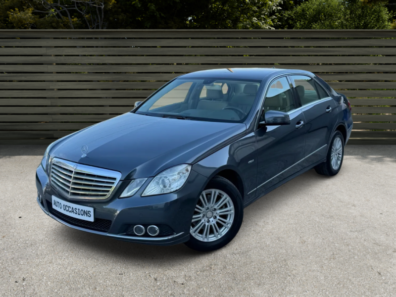 MERCEDES BENZ E220 CDI 163Ch PACK ELEGANCE FULL OPTIONS GPS/CLIM/CUIR/REGULATEUR DE VITESSE