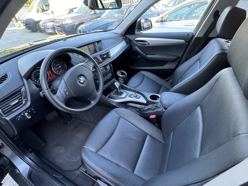 BMW X1 SDRIVE18D 2.0D 143Ch PACK SPORT FULL OPTIONS GPS/CLIM/CUIR An01/2014