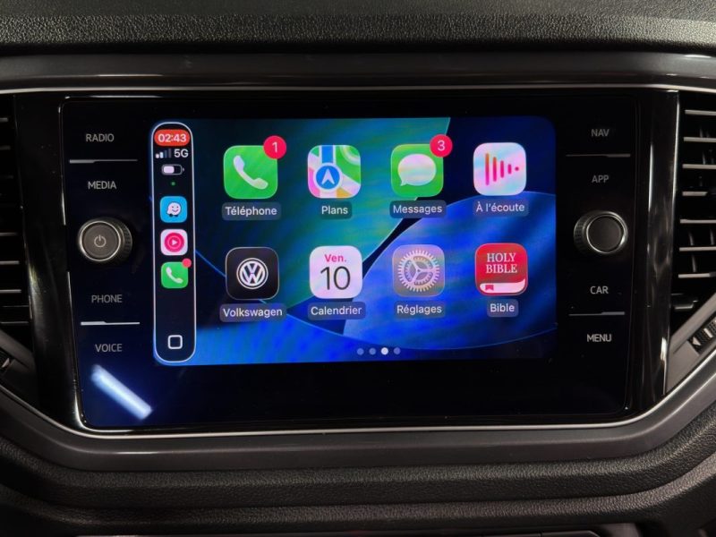 VOLKSWAGEN T-ROC IQ DRIVE 1.0 TSI 115 Cv KEYLESS / APPLE CARPLAY & ANDROID - GARANTIE 1 AN