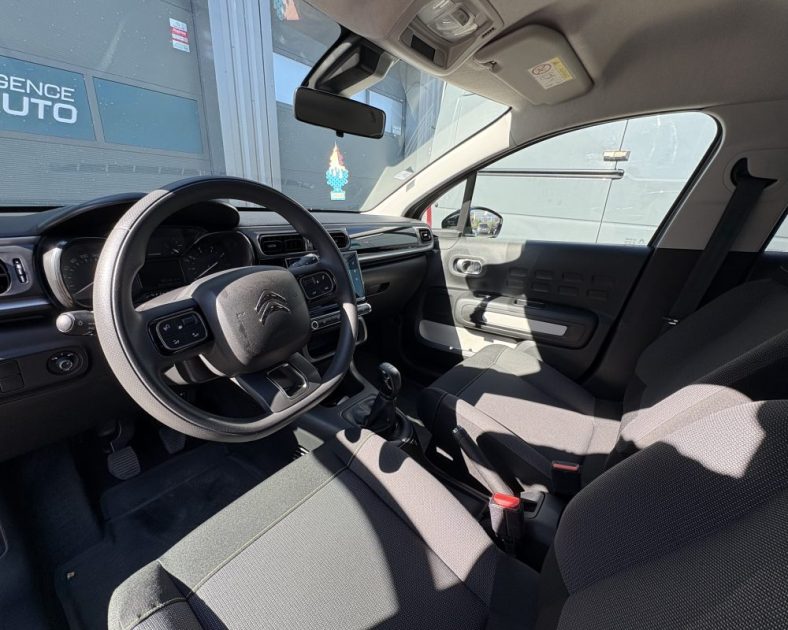 CITROEN C3 - Finition LIVE - 83 ch - DISTRIBUTION NEUVE - Entretient complet - Garantie 6 mois