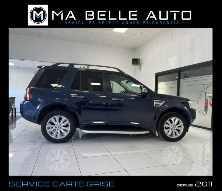 LAND ROVER FREELANDER II HSE 2.2 TD4 150 BVA 4WD • 1ère MAIN • CARNET COMPLET • TOIT OUVRANT