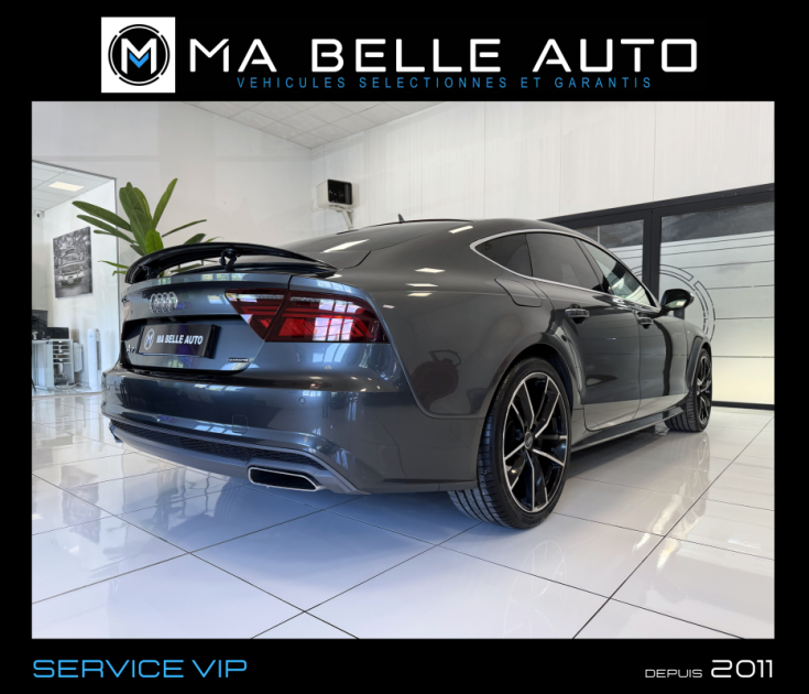 AUDI A7 SPORTBACK S LINE 3.0 TDI V6 190 QUATTRO / TOIT OUVRANT – SPORT & SOUND – JA20
