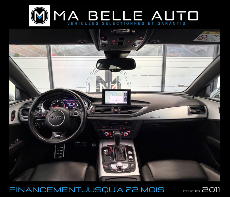 AUDI A7 SPORTBACK S LINE 3.0 TDI V6 190 QUATTRO / TOIT OUVRANT – SPORT & SOUND – JA20