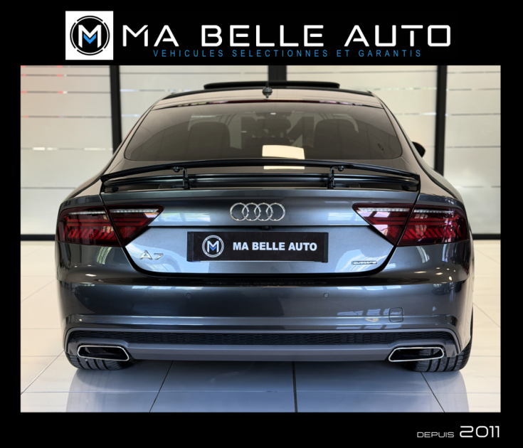AUDI A7 SPORTBACK S LINE 3.0 TDI V6 190 QUATTRO / TOIT OUVRANT – SPORT & SOUND – JA20