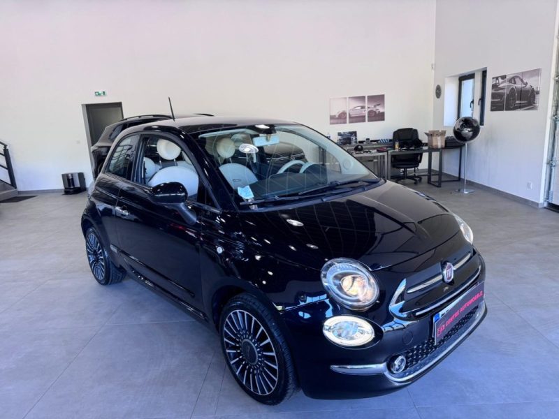 FIAT 500 1.2i 70cv PHASE 2 / TOIT PANORAMIQUE / GPS / 92000KM