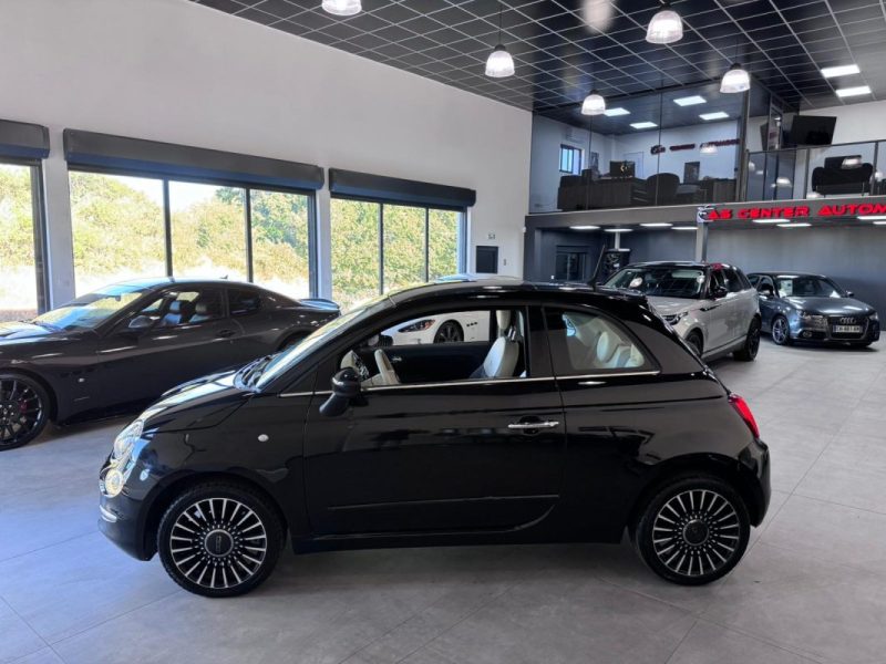 FIAT 500 1.2i 70cv PHASE 2 / TOIT PANORAMIQUE / GPS / 92000KM