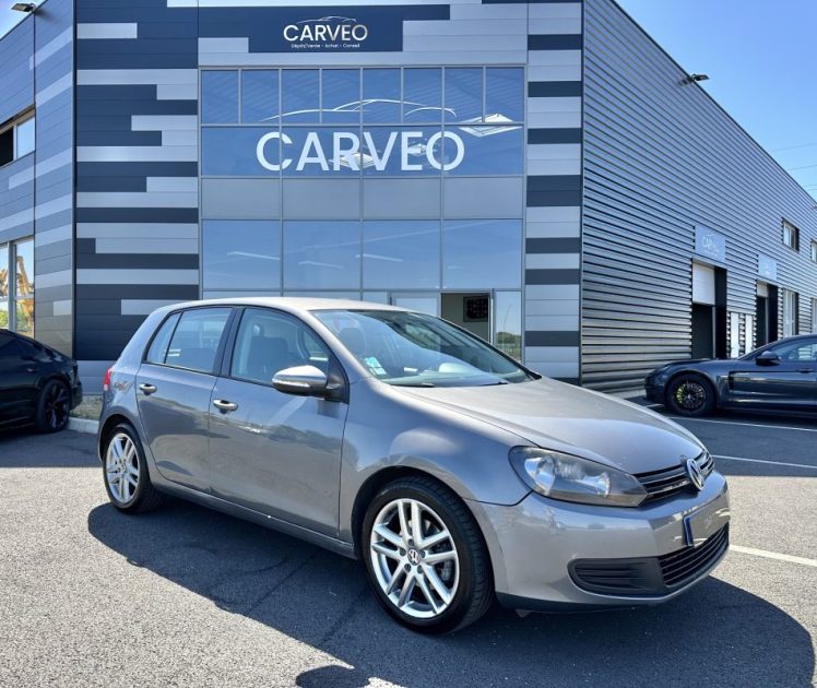 VOLKSWAGEN GOLF 6 2L TDI 140CV BVA 2010 SUIVI & GARANTIE 3 MOIS