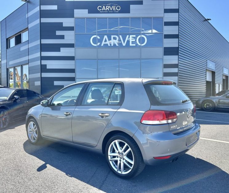 VOLKSWAGEN GOLF 6 2L TDI 140CV BVA 2010 SUIVI & GARANTIE 3 MOIS