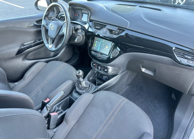 OPEL CORSA 1.4 TURBO 100CV 2017 CARPLAY SUIVI & GARANTIE 6 MOIS