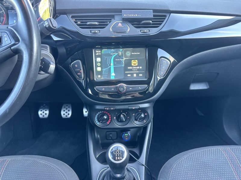 OPEL CORSA 1.4 TURBO 100CV 2017 CARPLAY SUIVI & GARANTIE 6 MOIS