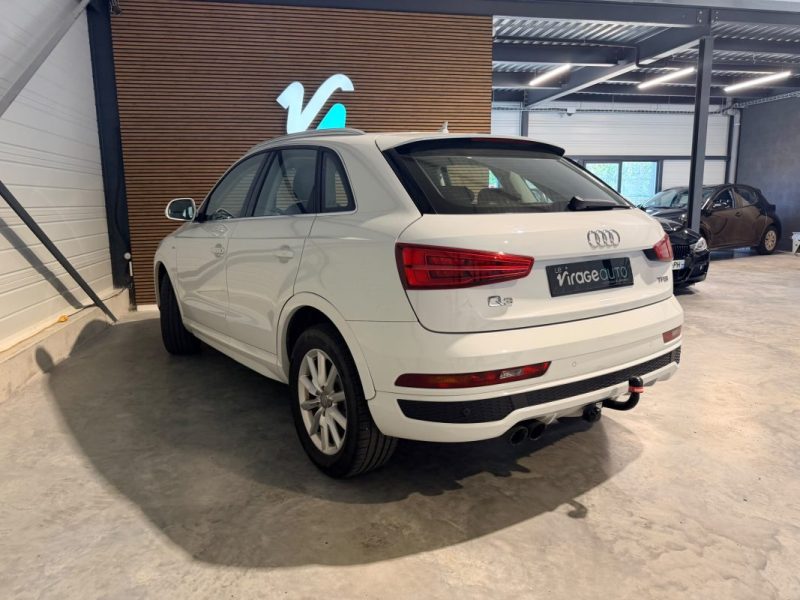 AUDI Q3 - 1.4 TFSI - 150cv - S LINE - S TRONIC - 2017 - 81 500 km - Toit ouvrant
