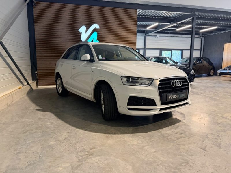 AUDI Q3 - 1.4 TFSI - 150cv - S LINE - S TRONIC - 2017 - 81 500 km - Toit ouvrant