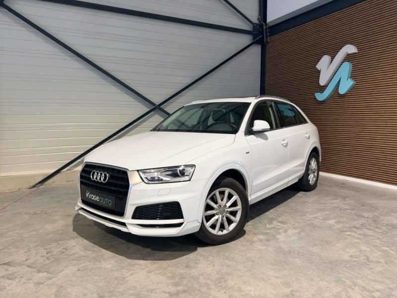 AUDI Q3 - 1.4 TFSI - 150cv - S LINE - S TRONIC - 2017 - 81 500 km - Toit ouvrant