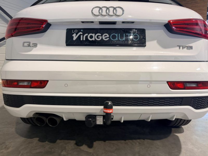 AUDI Q3 - 1.4 TFSI - 150cv - S LINE - S TRONIC - 2017 - 81 500 km - Toit ouvrant