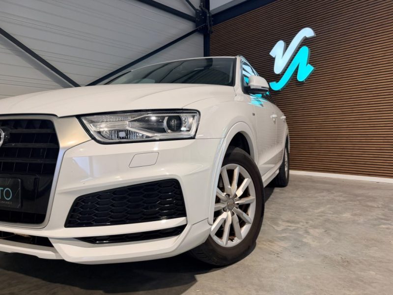 AUDI Q3 - 1.4 TFSI - 150cv - S LINE - S TRONIC - 2017 - 81 500 km - Toit ouvrant