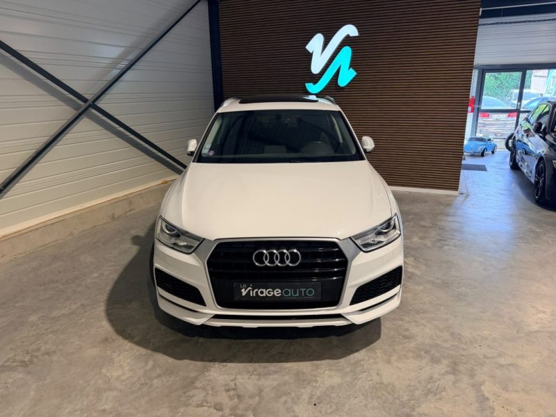 AUDI Q3 - 1.4 TFSI - 150cv - S LINE - S TRONIC - 2017 - 81 500 km - Toit ouvrant