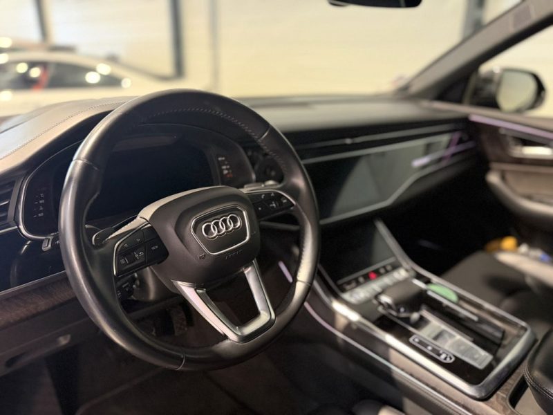 AUDI Q8  - 55  TFSI - 3.0 V6 - 340 - AVUS EXTENDED - Full options - Quattro - 2019 - 84000 km 