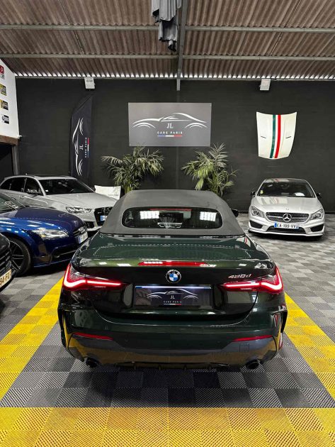 MAGNIFIQUE BMW SÉRIE 4 20d CABRIOLET PACK M MILD HYBRID 190 CH (1ER MAIN, FULL SUIVI D’ENTRETIEN)