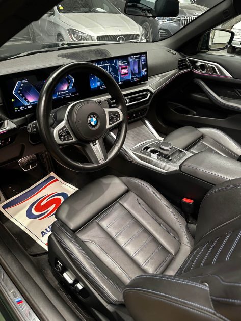 MAGNIFIQUE BMW SÉRIE 4 20d CABRIOLET PACK M MILD HYBRID 190 CH (1ER MAIN, FULL SUIVI D’ENTRETIEN)
