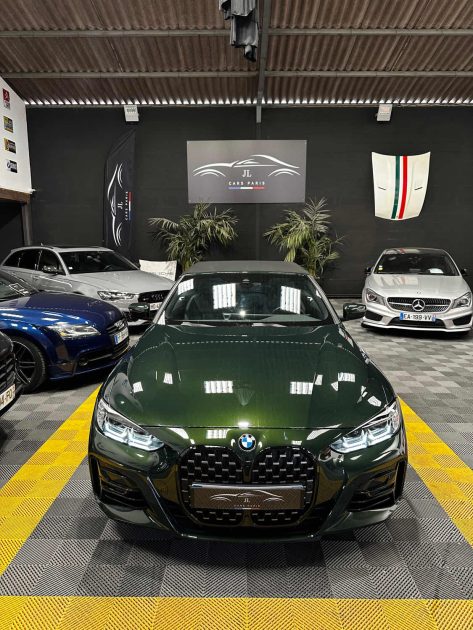 MAGNIFIQUE BMW SÉRIE 4 20d CABRIOLET PACK M MILD HYBRID 190 CH (1ER MAIN, FULL SUIVI D’ENTRETIEN)