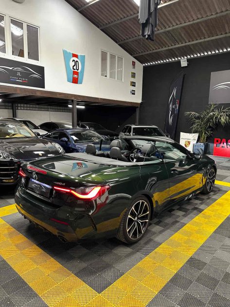 MAGNIFIQUE BMW SÉRIE 4 20d CABRIOLET PACK M MILD HYBRID 190 CH (1ER MAIN, FULL SUIVI D’ENTRETIEN)